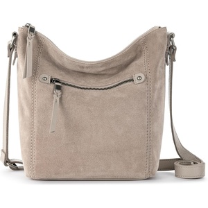 image:imageThe Sak Ashland Crossbody Purse  Womens Leather Handbag For Everyday amp Travel  Cross Body With Adjustable Shoulder StrapSand Suede