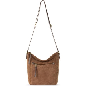 image:imageThe Sak Ashland Crossbody Purse  Womens Leather Handbag For Everyday amp Travel  Cross Body With Adjustable Shoulder StrapTobacco Suede