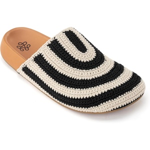 image:imageThe Sak Bolinas Clog Shoe  Womens Slip On Sandal for Indoor amp Outdoor Use  Classic Comfortable Mule Shoes for EverydayBlack Stripe