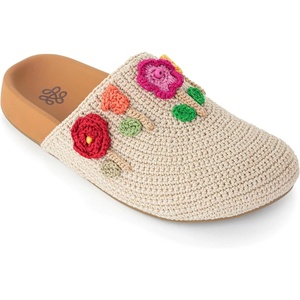 image:imageThe Sak Bolinas Clog Shoe  Womens Slip On Sandal for Indoor amp Outdoor Use  Classic Comfortable Mule Shoes for EverydayFlower Ecru