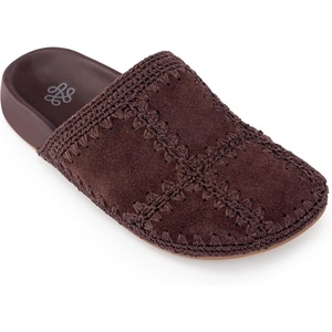 image:imageThe Sak Bolinas Clog Shoe  Womens Slip On Sandal for Indoor amp Outdoor Use  Classic Comfortable Mule Shoes for EverydayMahogany Suede Patch