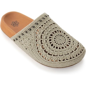 image:imageThe Sak Bolinas Clog Shoe  Womens Slip On Sandal for Indoor amp Outdoor Use  Classic Comfortable Mule Shoes for EverydayNatural Grey Medallion