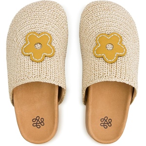 image:imageThe Sak Bolinas Clog Shoe  Womens Slip On Sandal for Indoor amp Outdoor Use  Classic Comfortable Mule Shoes for EverydayNaturalButtercup Flower