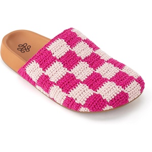 image:imageThe Sak Bolinas Clog Shoe  Womens Slip On Sandal for Indoor amp Outdoor Use  Classic Comfortable Mule Shoes for EverydayPink Check