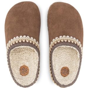 image:imageThe Sak Bolinas Clog Shoe  Womens Slip On Sandal for Indoor amp Outdoor Use  Classic Comfortable Mule Shoes for EverydayTobacco Shearling