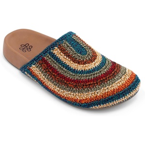image:imageThe Sak Bolinas Clog Shoe  Womens Slip On Sandal for Indoor amp Outdoor Use  Classic Comfortable Mule Shoes for EverydayWoodland Stripe