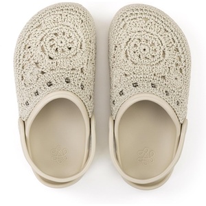 image:imageThe Sak Bolo Clog Shoe  Womens Slip On Crochet Sandal for Indoor amp Outdoor Use Lightweight Comfortable Mule ShoesNatural Medallion