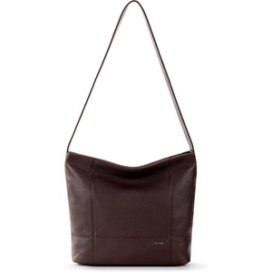 image:imageThe Sak De Young Hobo Bag  Premium Leather Womens Handbag for Everyday amp Travel  Durable Large Purse With Zipper PocketMahogany