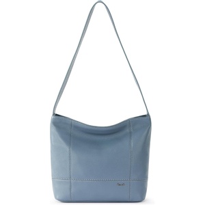 image:imageThe Sak De Young Hobo Bag  Premium Leather Womens Handbag for Everyday amp Travel  Durable Large Purse With Zipper PocketMaritime