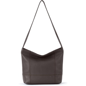 image:imageThe Sak De Young Hobo Bag  Premium Leather Womens Handbag for Everyday amp Travel  Durable Large Purse With Zipper PocketSlate