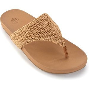 image:imageThe Sak Everly Slide Sandal  Womens Flat Fashion Slides with Soft Cushion Sole  Beach Slip On Sandals For EverydayBamboo