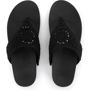image:imageThe Sak Everly Slide Sandal  Womens Flat Fashion Slides with Soft Cushion Sole  Beach Slip On Sandals For EverydayBlack Medallion