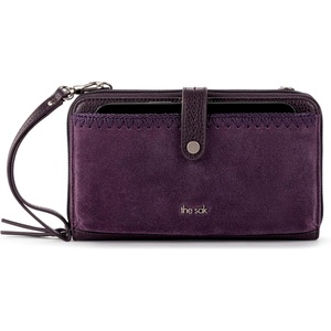 image:imageThe Sak Iris Smartphone Crossbody Purse  Small Womens Cellphone Bag amp Wallet For Everyday Convertible Wristlet With ZipperAuburgene  Suede