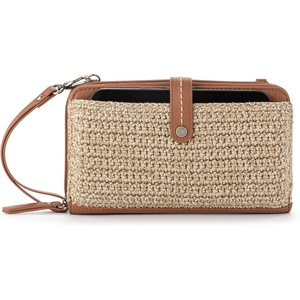 image:imageThe Sak Iris Smartphone Crossbody Purse  Small Womens Cellphone Bag amp Wallet For Everyday Convertible Wristlet With ZipperBamboo Static  Crochet