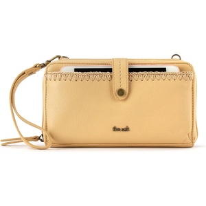 image:imageThe Sak Iris Smartphone Crossbody Purse  Small Womens Cellphone Bag amp Wallet For Everyday Convertible Wristlet With ZipperButtercup  Leather