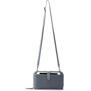 image:imageThe Sak Iris Smartphone Crossbody Purse  Small Womens Cellphone Bag amp Wallet For Everyday Convertible Wristlet With ZipperMaritime  Crochet