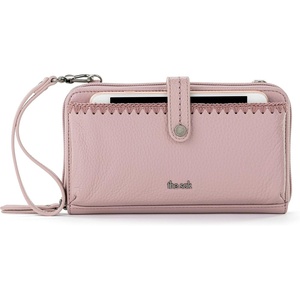 image:imageThe Sak Iris Smartphone Crossbody Purse  Small Womens Cellphone Bag amp Wallet For Everyday Convertible Wristlet With ZipperRosewood  Leather