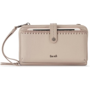 image:imageThe Sak Iris Smartphone Crossbody Purse  Small Womens Cellphone Bag amp Wallet For Everyday Convertible Wristlet With ZipperSand  Leather