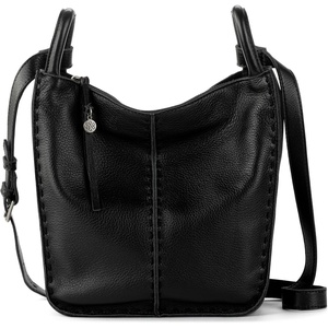 image:imageThe Sak Los Feliz Crossbody Purse  Womens Leather Handbag For Everyday amp Travel  Cross Body With Adjustable Shoulder StrapBlack