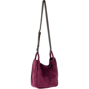 image:imageThe Sak Los Feliz Crossbody Purse  Womens Leather Handbag For Everyday amp Travel  Cross Body With Adjustable Shoulder StrapCurrant Suede