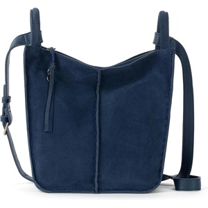 image:imageThe Sak Los Feliz Crossbody Purse  Womens Leather Handbag For Everyday amp Travel  Cross Body With Adjustable Shoulder StrapIndigo Suede
