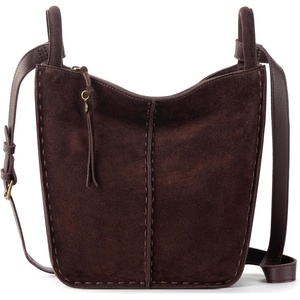 image:imageThe Sak Los Feliz Crossbody Purse  Womens Leather Handbag For Everyday amp Travel  Cross Body With Adjustable Shoulder StrapMahogany Suede