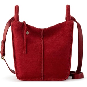 image:imageThe Sak Los Feliz Crossbody Purse  Womens Leather Handbag For Everyday amp Travel  Cross Body With Adjustable Shoulder StrapScarlet Suede