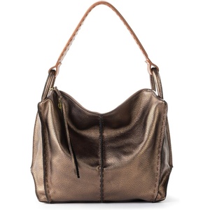 image:imageThe Sak Los Feliz Hobo Purse  Premium Large Leather Womens Handbag for Everyday amp Travel  Durable Purse With Zipper PocketBronze