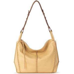 image:imageThe Sak Los Feliz Hobo Purse  Premium Large Leather Womens Handbag for Everyday amp Travel  Durable Purse With Zipper PocketButtercup