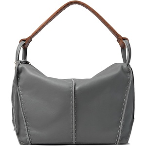 image:imageThe Sak Los Feliz Hobo Purse  Premium Large Leather Womens Handbag for Everyday amp Travel  Durable Purse With Zipper PocketDusty Blue