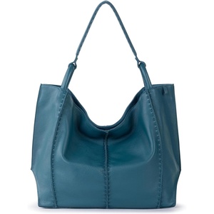 image:imageThe Sak Los Feliz Large Tote Bag  Womens Purse For Everyday Travel Beach Bag  Roomy Handbag With Shoulder Bag StrapDeep Teal