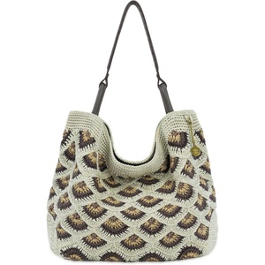 image:imageThe Sak Los Feliz Large Tote Bag  Womens Purse For Everyday Travel Beach Bag  Roomy Handbag With Shoulder Bag StrapNatural Mermaid