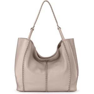image:imageThe Sak Los Feliz Large Tote Bag  Womens Purse For Everyday Travel Beach Bag  Roomy Handbag With Shoulder Bag StrapSand