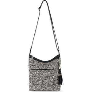image:imageThe Sak Lucia Crossbody Bag in Crochet Adjustable Strap Moonlight Static