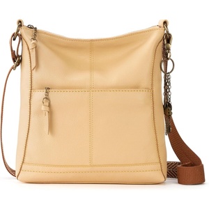 image:imageThe Sak Lucia Leather Crossbody Purse  Premium Leather Womens Handbag for Everyday amp Travel  Cross Body Bag With ZipperButtercup