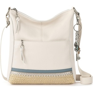 image:imageThe Sak Lucia Leather Crossbody Purse  Premium Leather Womens Handbag for Everyday amp Travel  Cross Body Bag With ZipperCostal Block