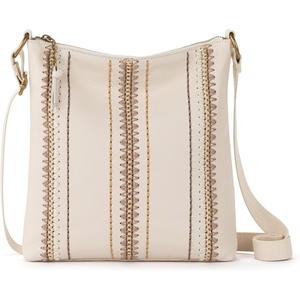 image:imageThe Sak Lucia Leather Crossbody Purse  Premium Leather Womens Handbag for Everyday amp Travel  Cross Body Bag With ZipperStone Seminyak