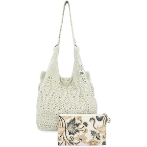 image:imageThe Sak Mcclaren Recycled Tote in Crochet Natural