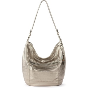 image:imageThe Sak Sequoia Hobo Bag  Premium Large Leather Womens Handbag for Everyday amp Travel  Durable Purse With Zipper PocketPyrite
