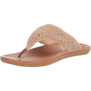 image:imageThe Sak Shana Thong Sandal in Crochet Slip On EntryBamboo Static