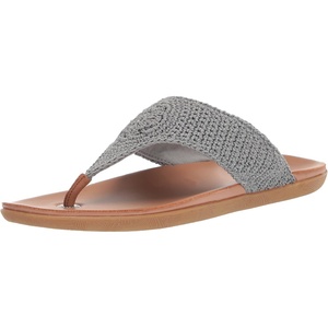 image:imageThe Sak Shana Thong Sandal in Crochet Slip On EntryDove Sparkle