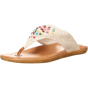 image:imageThe Sak Shana Thong Sandal in Crochet Slip On EntryEcru Bali Beads