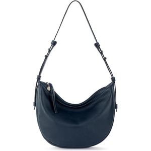 image:imageThe Sak Tess Crescent Shoulder Bag  Premium Womens Handbag for Everyday amp Travel  Adjustable Strap with Zipper ClosureIndigo