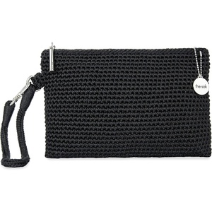 image:imageThe Sak Vita Small Crochet Wristlet PurseBlack