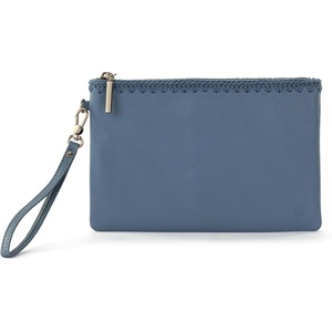 image:imageThe Sak Vita Small Crochet Wristlet PurseMaritime  Leather