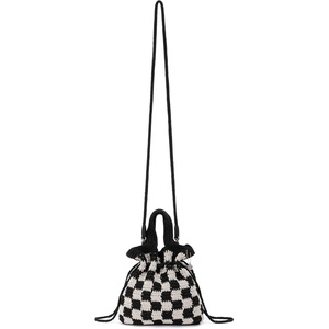 image:imageThe Sak Womens Glenna Drawstring Mini CrossbodyBlack Check