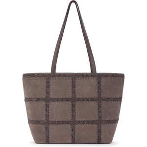 image:imageThe Sak Womens Melrose Leather CrossbodyMushroom Suede Patch