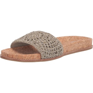 image:imageThe Sak womens Mendocino Crochet Slide SandalSage Static Medallion