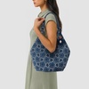 image:imageSakroots The Sak Roma Shopper Shoulder Bag Large Purse amp Tote Bag with Double Straps amp Zipper Pockets for Everyday amp TravelDenim Retro Flower