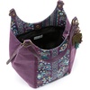 image:imageSakroots The Sak Roma Shopper Shoulder Bag Large Purse amp Tote Bag with Double Straps amp Zipper Pockets for Everyday amp TravelViolet Tapestry